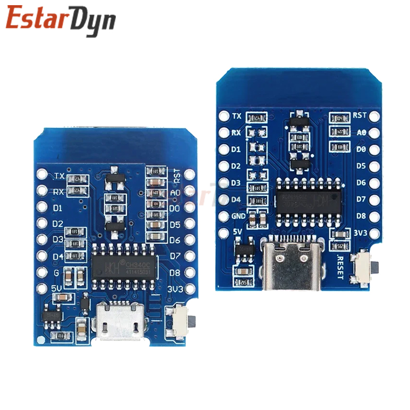 D1 Mini TYPE-C/MICRO ESP8266 E - Nodemcuv2 avis et prix