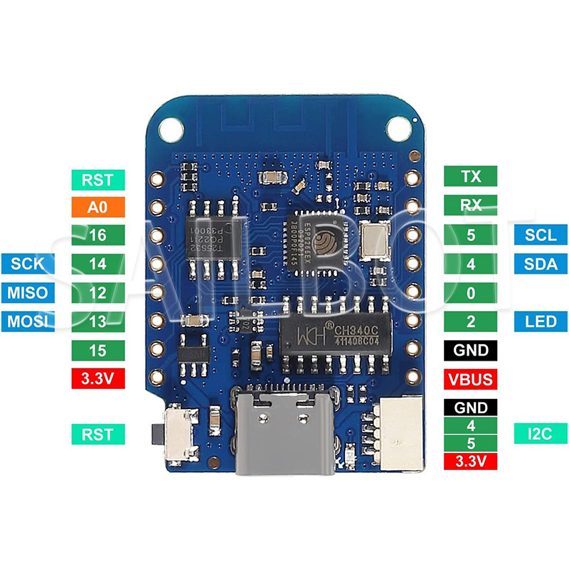 1-10 pièces WeMos D1 Mini ESP8 - Wemos D1 avis et prix
