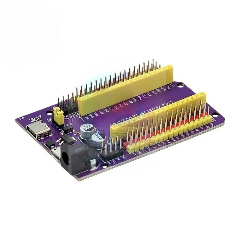 Carte d'extension violette 38  - Nodemcu 32S avis et prix